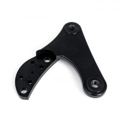 K-Tech 2-Piston Caliper Mounting Bracket Right Black