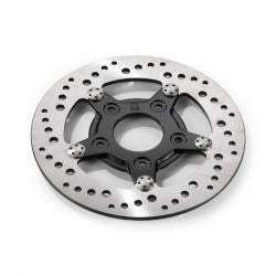 K-Tech Front Left Brake Rotor 85" Stainless, Black Center