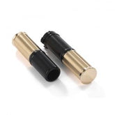 Kustom Tech, FL Handlebar Grip Set Black Alu/Polished Brass