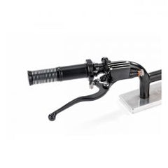 Kustom Tech, FL Handlebar Grip Set Black Contrast Cut