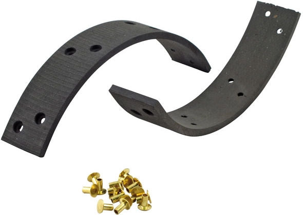 BRAKE DRUM LININGS, REAR