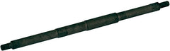 Support rod floorboard. Rear. Black