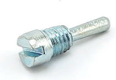 Screw, air intake (choke) lever. White