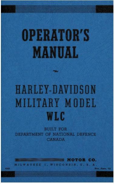 Operator's manual 42-43 45 inch WLC