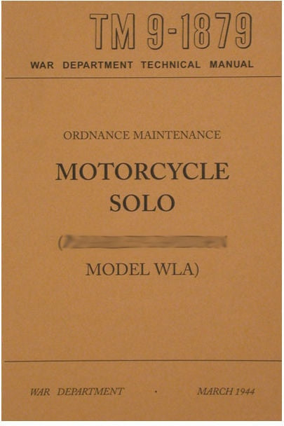 SERVICE MANUAL, ORDENANCE MAINT WLA SOLO