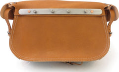 1942 XA leather saddlebag set. Brown