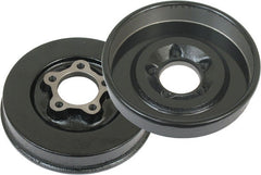 Brake drum WLC/B.T., front. Black painted