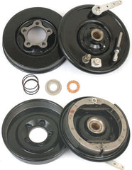 Front brake drum kit, black
