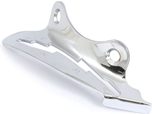 Shifter lever guide, 4-speed. Chrome