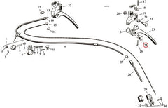 Bushing, handlebar brake lever
