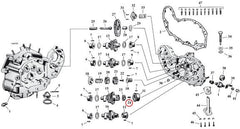 WOODRUFF KEY, CIRCUIT BREAKER DRIVE GEAR