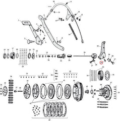 GREASE FITTING, CLUTCH RELEASE LEVER