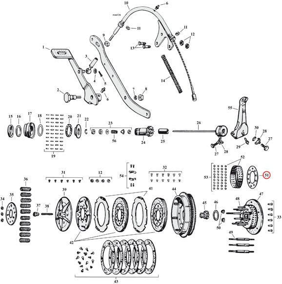 BEARING PLATE, CLUTCH HUB