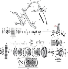 CLUTCH RELEASE LEVER, WIDE