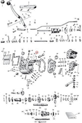 Stud, transmission sprocket cover