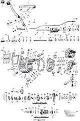 Bushing, transmission sprocket cover