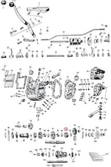 Shifter clutch, 1st gear & reverse gear