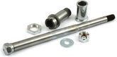 Front wheel axle set. Chrome