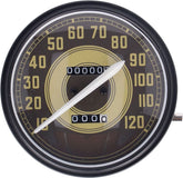 FL speedometer, '41-45 face', green army. 2:1 MPH