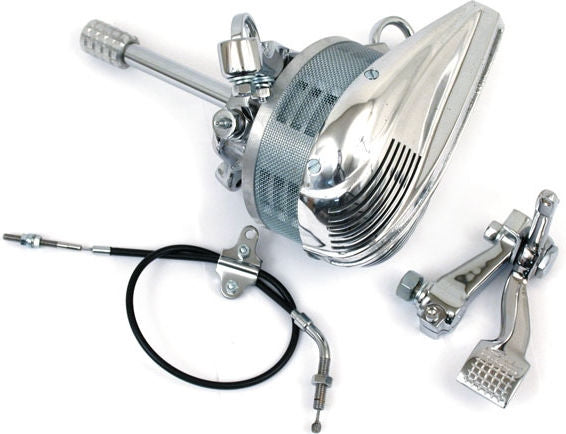 Mechanical siren kit, rear wheel
