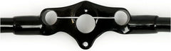 Early springer handlebar, offset, black
