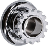Stem crown nut, Springer forks. Chrome