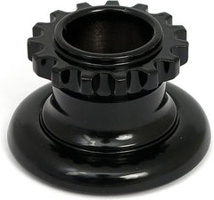 Stem crown nut, Springer forks. Black