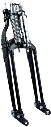Reproduction FLST Softail Springer fork. Black/Chrome