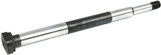 Rear wheel axle