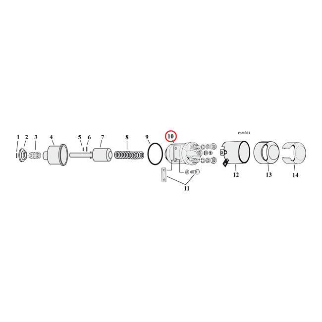 solenoid (dual bracket). Zinc plated