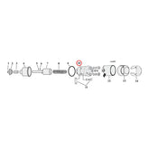solenoid (dual bracket). Zinc plated