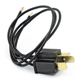 H4 headlamp wiring adapter plug, 3 prong. Male