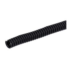 PVC split wiring loom. 50ft, 1/4" I.D. (6.35mm). Black