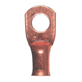 4-Gauge battery lugs. Seamless copper. 3/8"