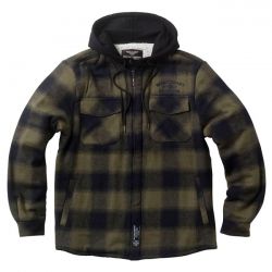 WCC Hell Bent Flannel Jacket Charcoal/Black