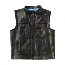 WCC X 13 1/2 Dominator Leather Riding Vest
