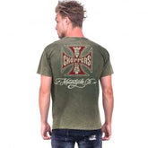 WCC OG Lbc Cross T-Shirt Vintage Grey Wash