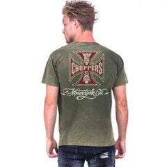 WCC OG Lbc Cross T-Shirt Vintage Grey Wash