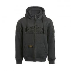 WCC Choppers Por Vida Zip Hoodie Grey