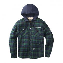 WCC Sherpa Lined Flannel Jacket Brown/Orange