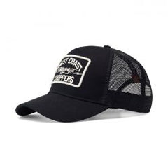 WCC Motorcycle Co. 5-Panel Trucker Cap Black