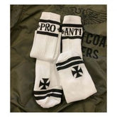 WCC Pro-Anti Knee High Socks White