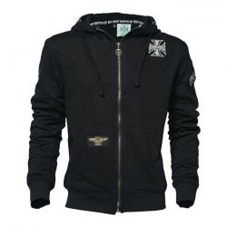 WCC Choppers Por Vida Zip Hoodie Black