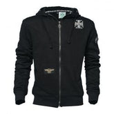 WCC Choppers Por Vida Zip Hoodie Black
