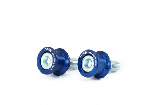 Mg-biketec Paddock Stand Bobbins M10 X 1,5 Mm Thread Kawasaki Ninja 250 R Blue 2008 | 0520-000011