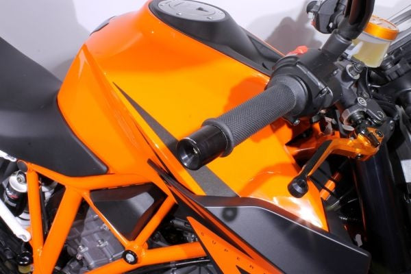 Mg-biketec Handlebar Ends - Universal 14 Mm BMW S 1000 R Black 2014-2016 | 1101-000014
