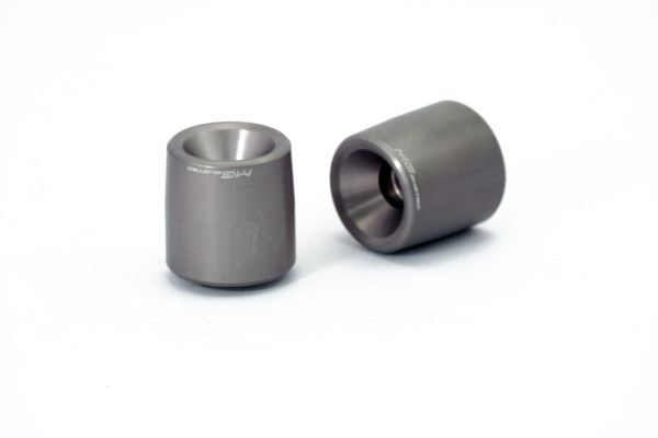 Mg-biketec Handlebar Ends For Original Handlebar Honda CB 500 F / R Titanium Grey 2013-2016 | 1141-257008