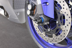 Mg-biketec Crash Pads - Fork Yamaha YZF-R1 Black 2017 | 2001-997015