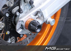 Mg-biketec Crash Pads - Swingarm KTM 690 Enduro Orange 2008 | 2072-656508