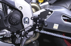 Mg-biketec Sport Rearset Aprilia RSV4 1000 Black 2009 | 2500-067014